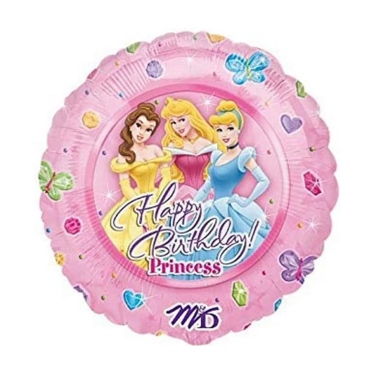 18" Foil Balloon Princess Birthday